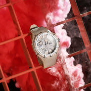Diesel Framed DZ1990 Three-Hand Brown Silicone  Men's Watch - mzwatcheslk srilanka